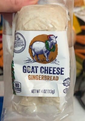Gingerbread Goat Cheese