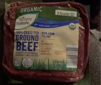 100% Grass Fed Ground Beef