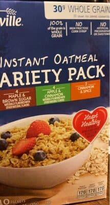 Instant oatmeal
