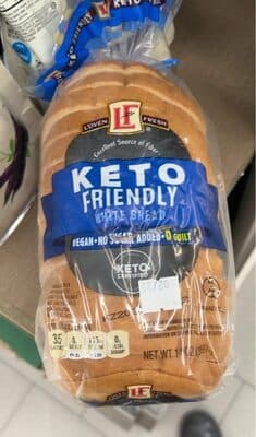 Keto Friendly White Bread