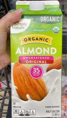 Almond Unsweetened Original Milk