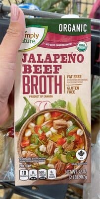 Jalapeño Beef Broth