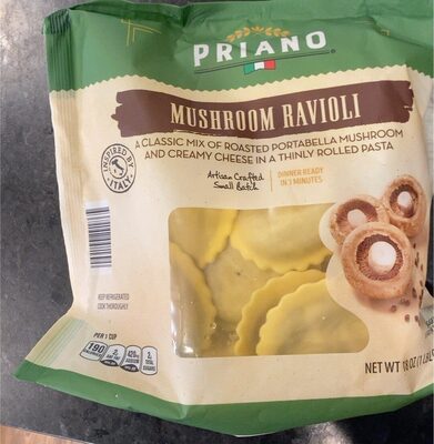 Mushroom Ravioli
