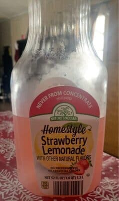 Homestyle Strawberry Lemonade