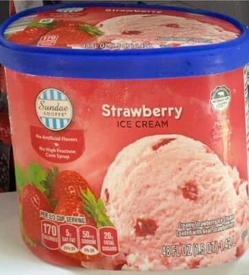 Strawberry Ice Cream