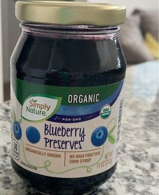 Blueberry preserves