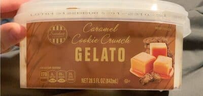 Caramel Cookie Crunch Gelato