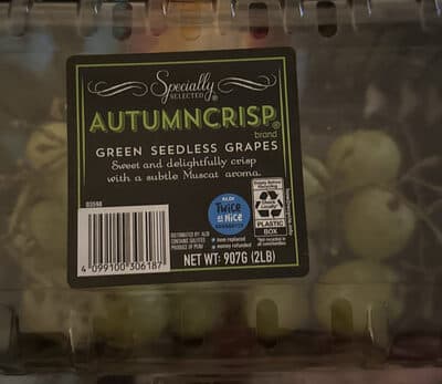 Autumncrisp Green Seedless Grapes