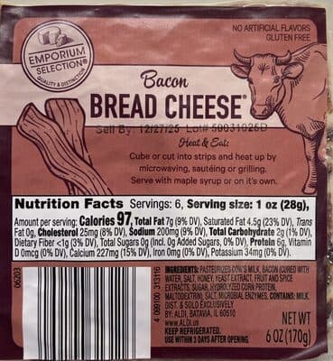 Bacon Bread Cheese