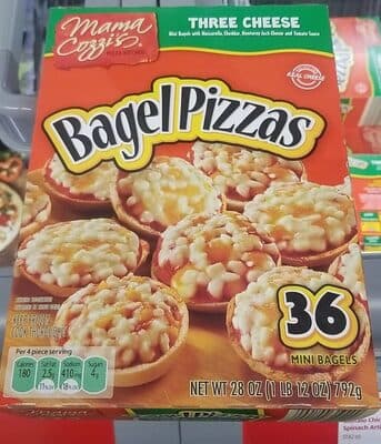Bagel pizza