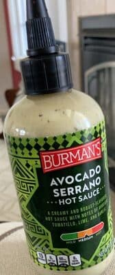 Avocado Serrano Hot Sauce