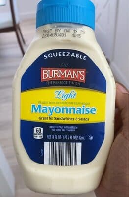 Burman’s light mayonnaise
