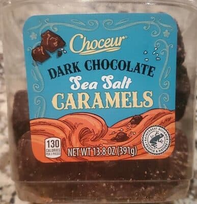 Dark Chocolate Sea Salt Caramels