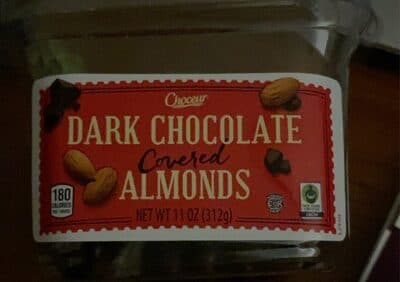 Dark Chocolate Covered Almonds