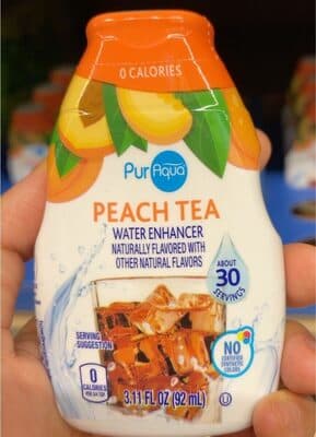 Peach tea