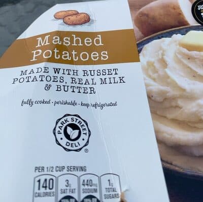 Mashed potatoes