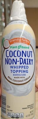 Coconut Non-Dairy Whipped Topping