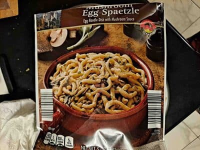 Mushroom Egg Spaetzle