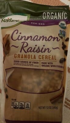 Cinnamon Raisin Granola Cereal