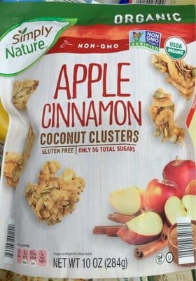 Apple cinnamon coconut clusters