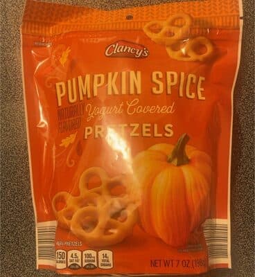 Pumpkin Spice Pretzels