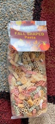 Fall Shaped Pasta