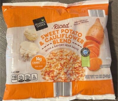 Sweet Potato & Cauliflower Rice Blend