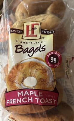 Maple French Toast Bagels