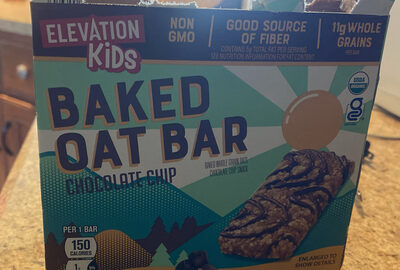 Baked Oat Bar Chocolate Chip