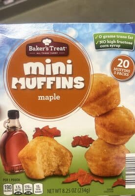 Mini Muffins Maple