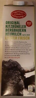 Heumilch Länger Frisch