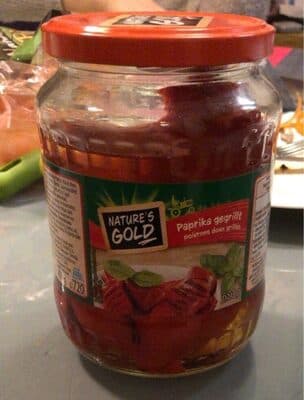 Paprika Gegrillt