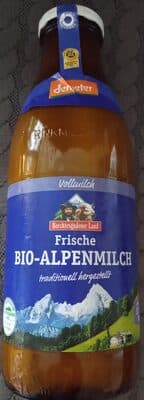 Frische Bio-Alpenmilch