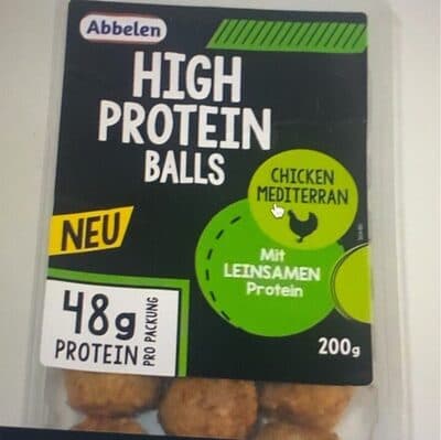 High protein balls