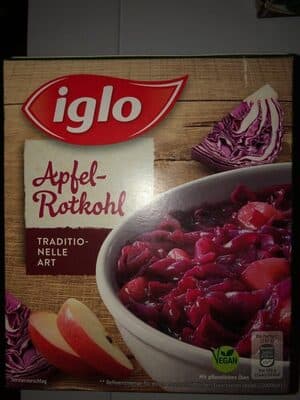 Apfelrotkohl