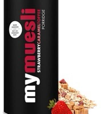 Strawberry Caramel Toffee Porridge