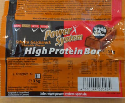 High Protein Bar, Schoko