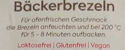 Bäcker Brezeln, Glutenfrei