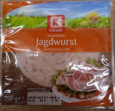 Delikatess Jagdwurst