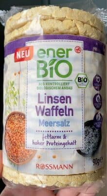 Bio-Linsenwaffeln - Meersalz