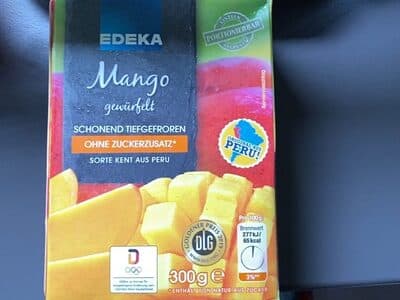 Mango gewürfelt