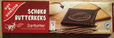 Dark Chocolate Butter Biscuits