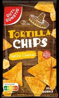 Tortilla Chips Nacho Cheese