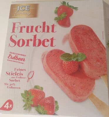 Fruchtsorbet Stieleis