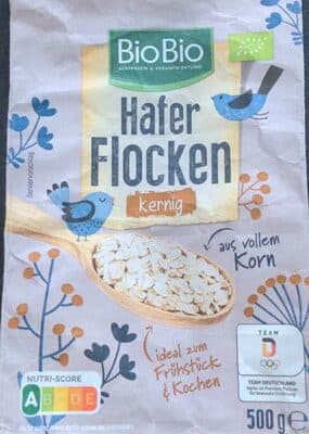 Hafer Flocken Kernig