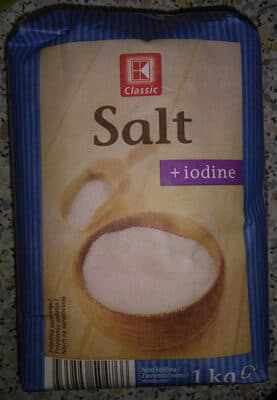 Iodized salt