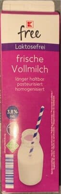 Laktosefreie Frische Vollmilch