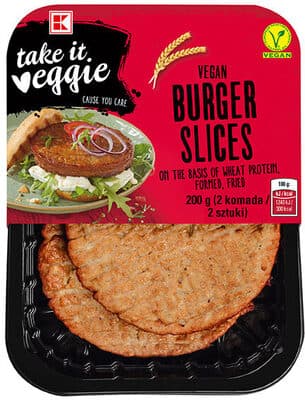 Vegan Burger Slices