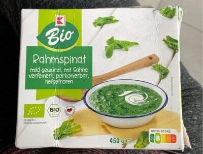 Rahmspinat Bio
