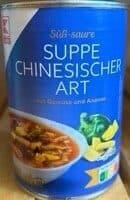 S-saure Suppe chinesischer Art